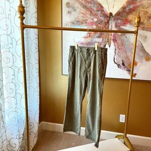 Paige Olive Green Pants Size 31